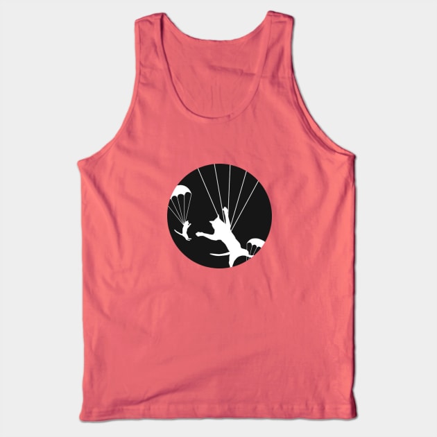 Parachuting Cats Tank Top by The Constant Podcast